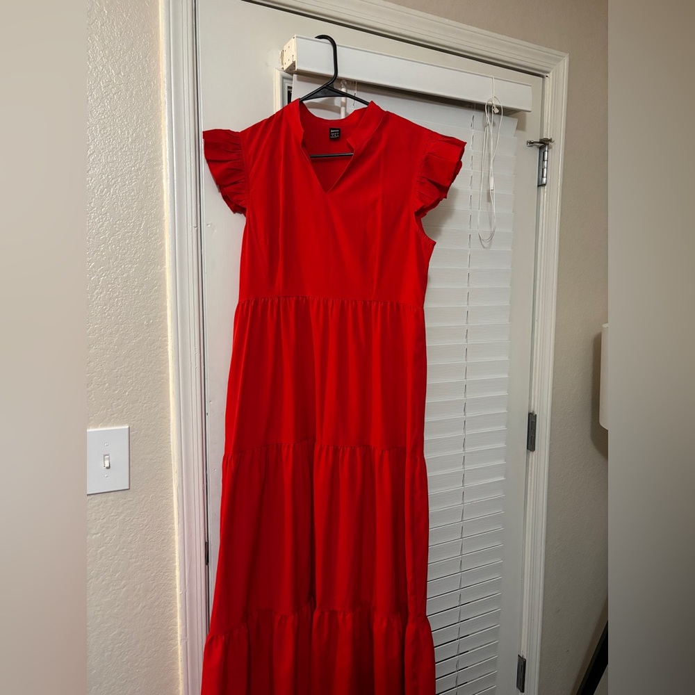Red Maxi Dress